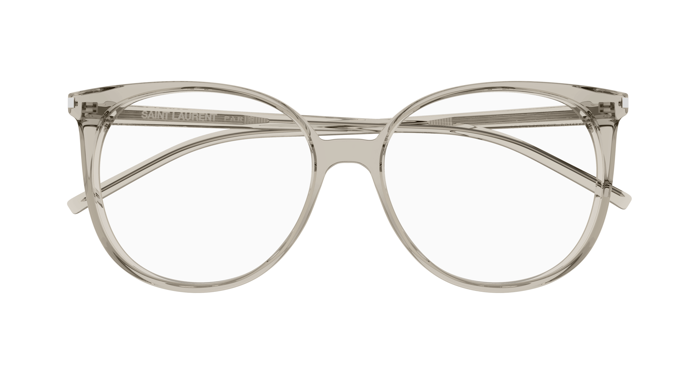 Beige Eyeglasses Saint Laurent 889652488080