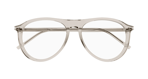 Beige Eyeglasses Saint Laurent 889652487113
