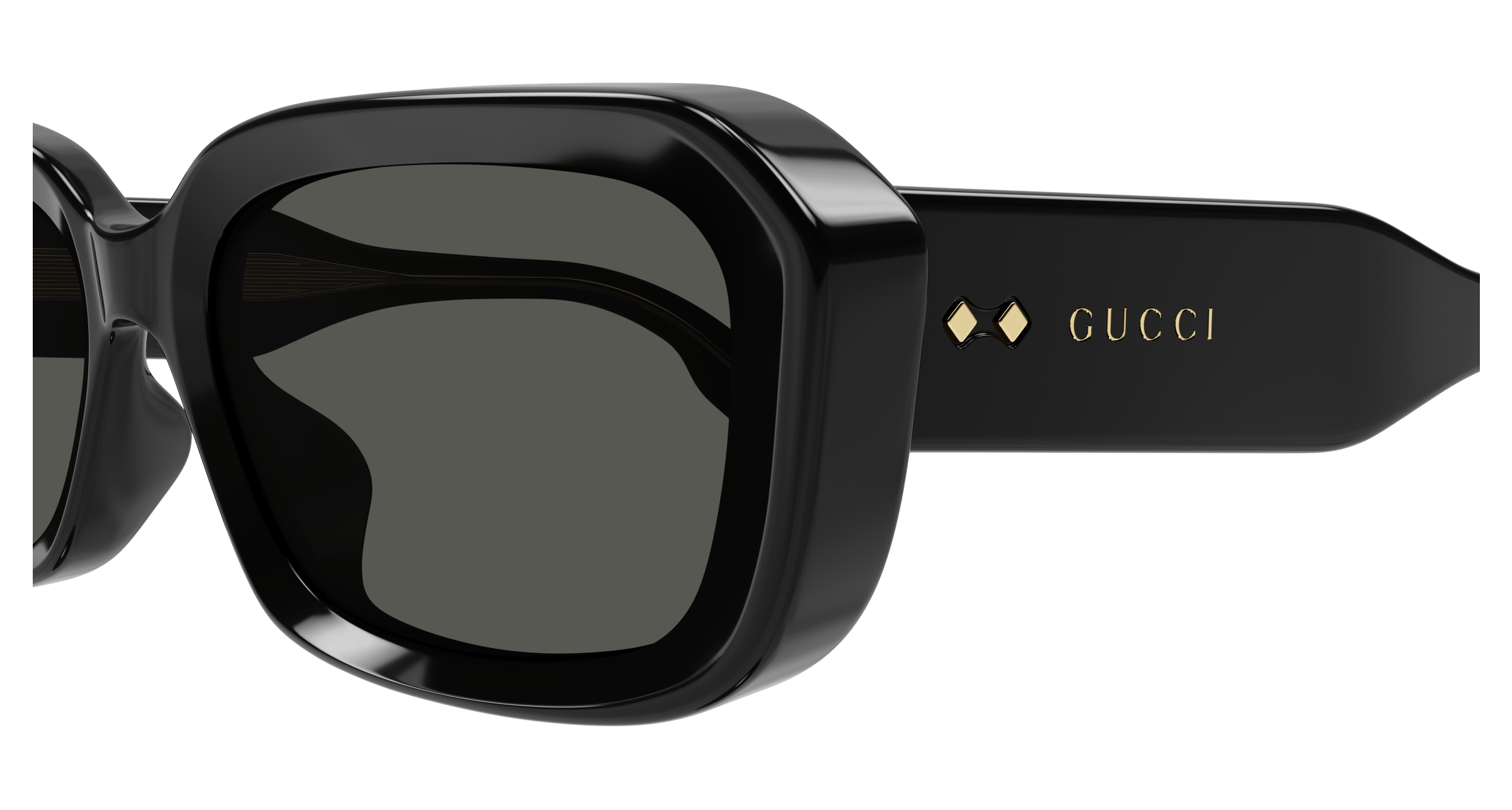 Black Sunglasses Gucci 889652473406