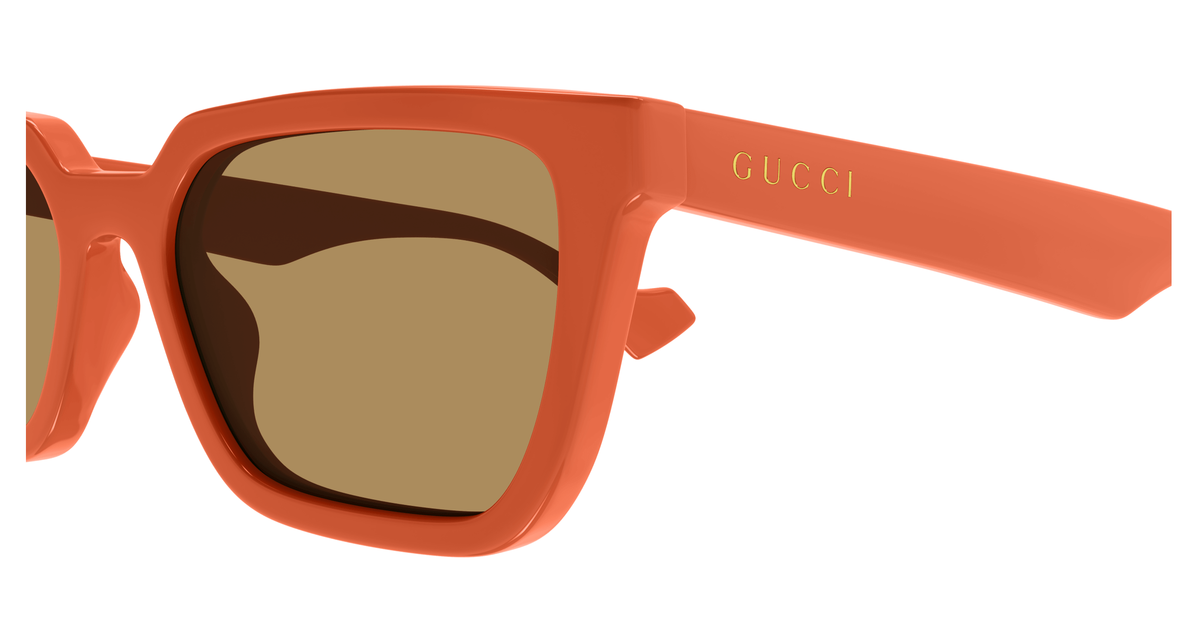 Orange Sunglasses Gucci 889652467849