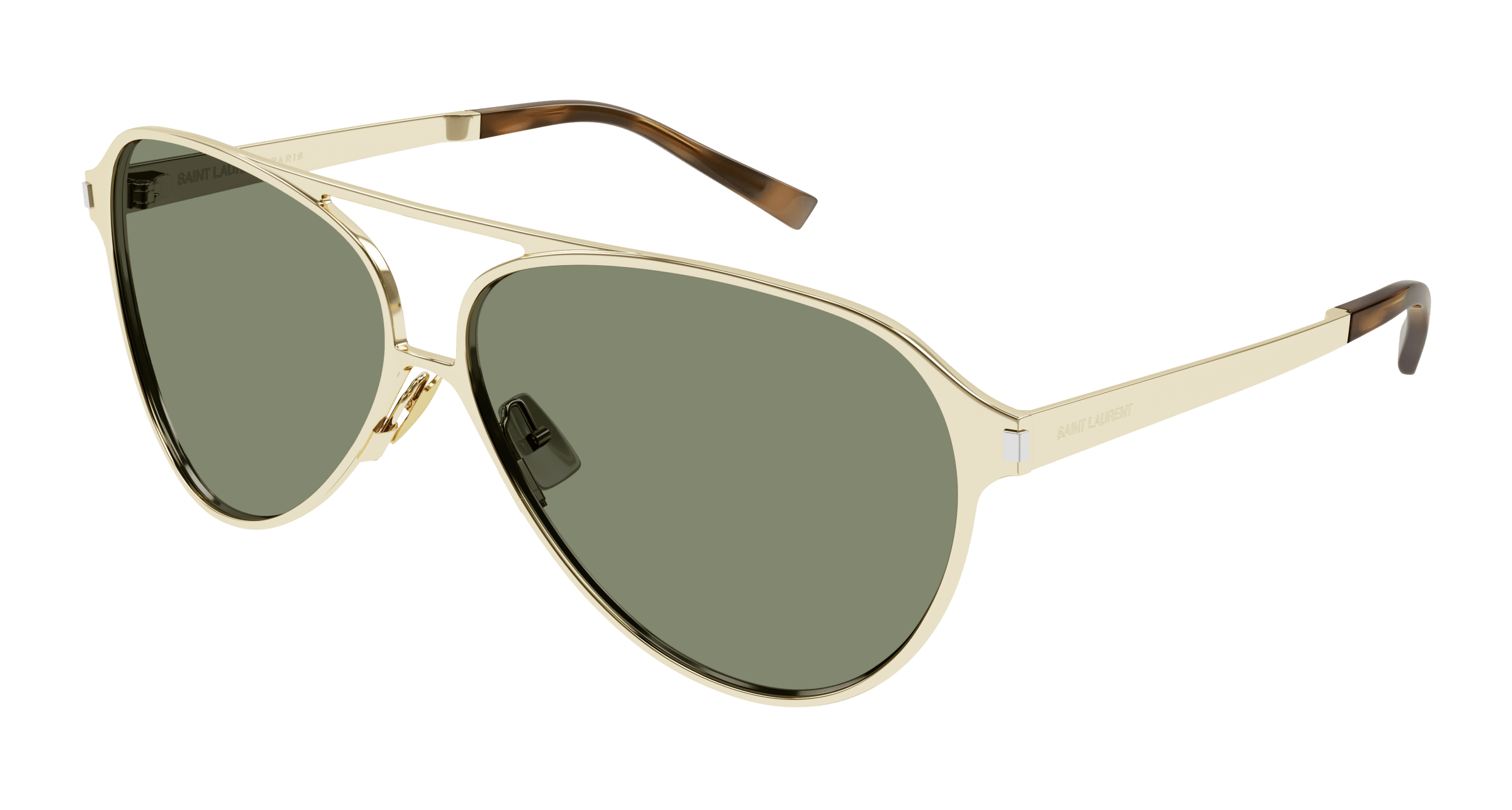 Gold Sunglasses Saint Laurent 889652520810