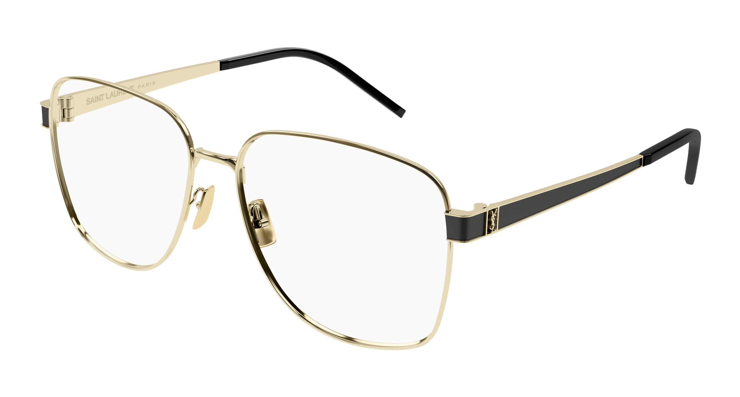 Gold Eyeglasses Saint Laurent 889652491066