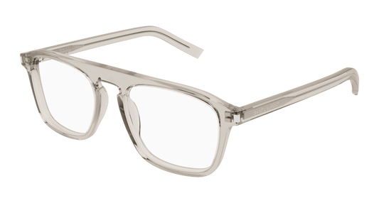 Beige Eyeglasses Saint Laurent 889652488103