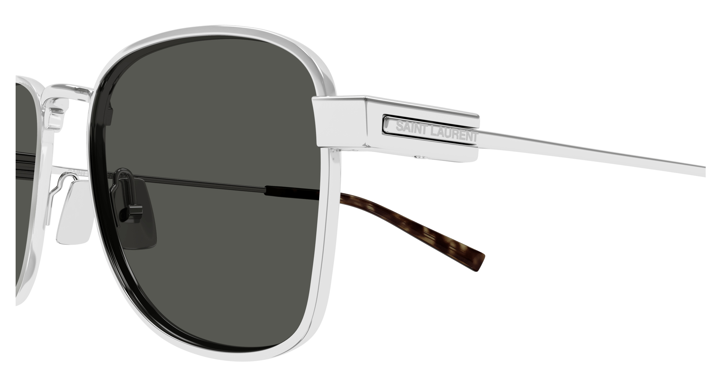 Silver Sunglasses Saint Laurent 889652521039