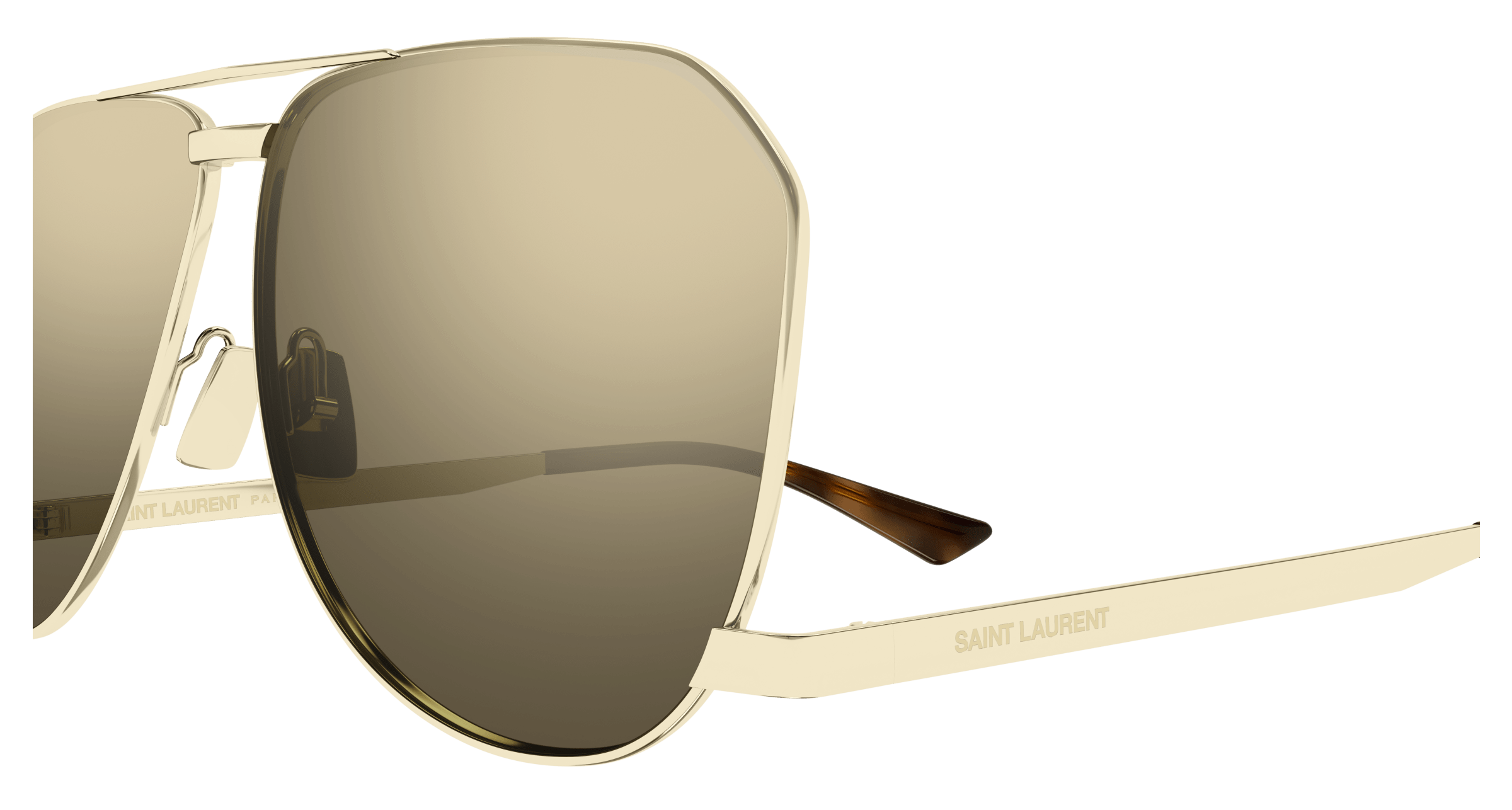 Gold Sunglasses Saint Laurent 889652484969