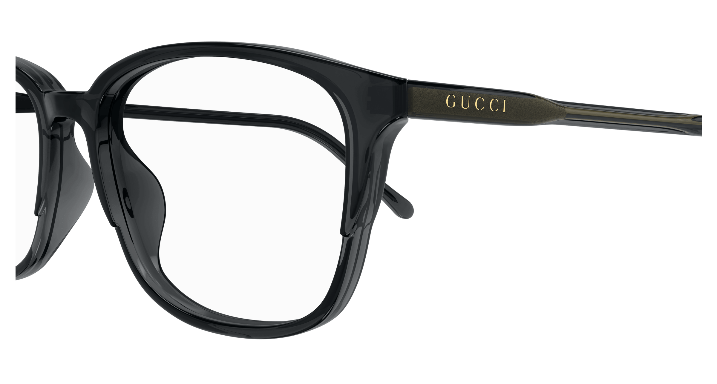 Grey Eyeglasses Gucci 889652473260