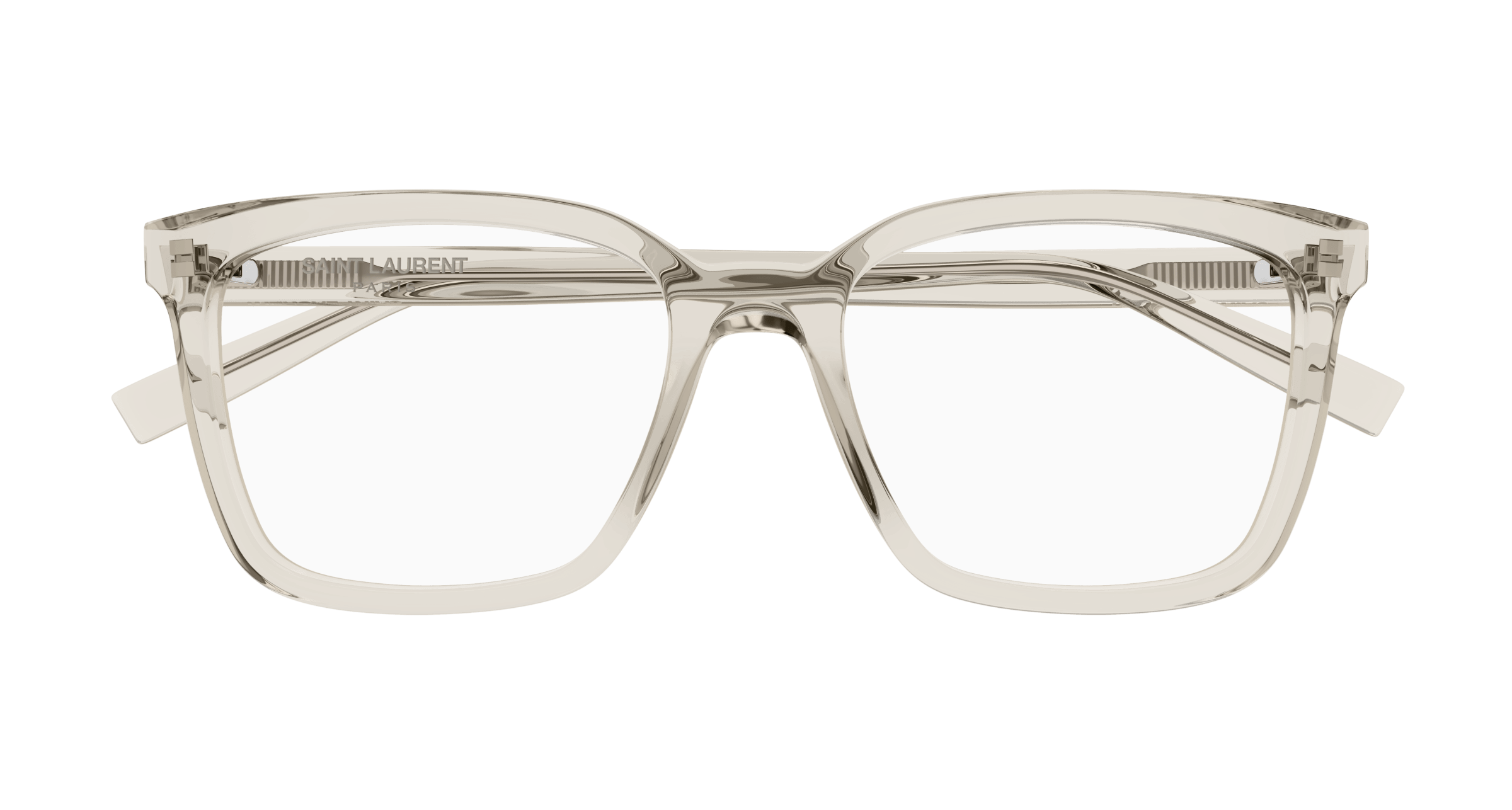 Beige Eyeglasses Saint Laurent 889652489384