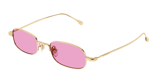 Gold Sunglasses Gucci 889652490618