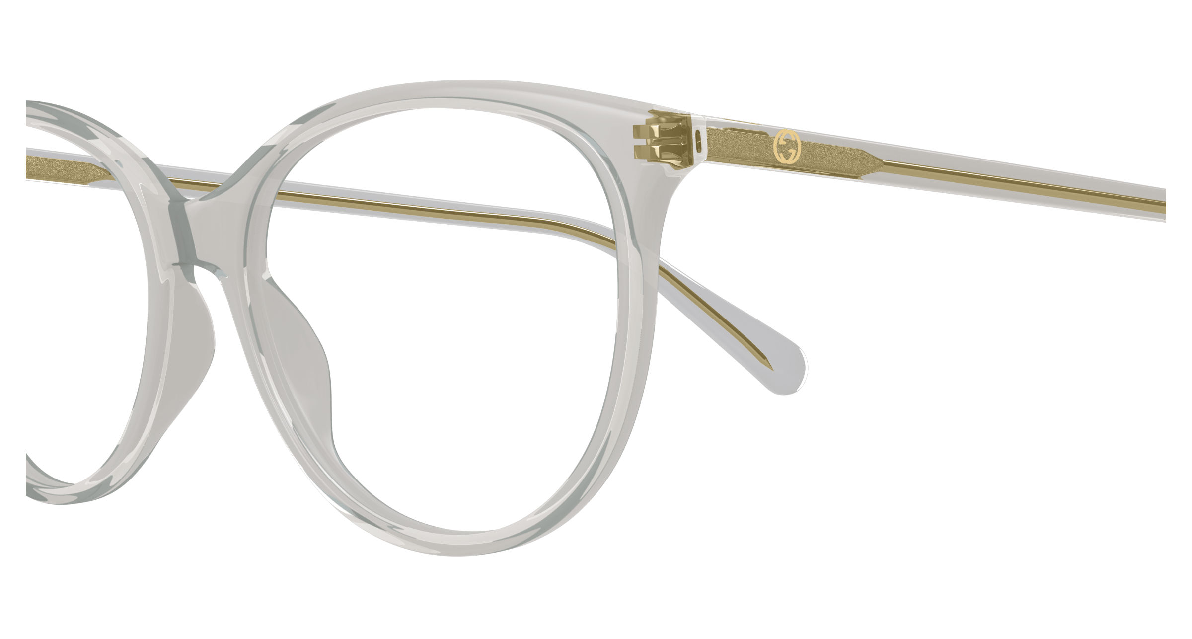 Grey Eyeglasses Gucci 889652539683