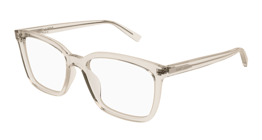 Beige Eyeglasses Saint Laurent 889652489384