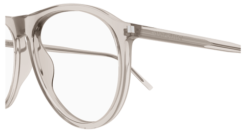 Beige Eyeglasses Saint Laurent 889652487113