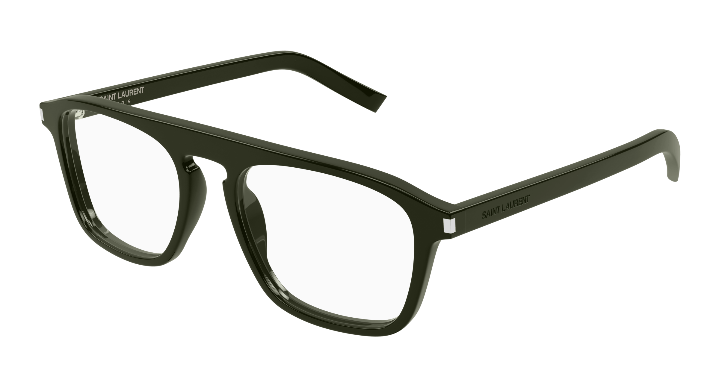 Green Eyeglasses Saint Laurent 889652522067