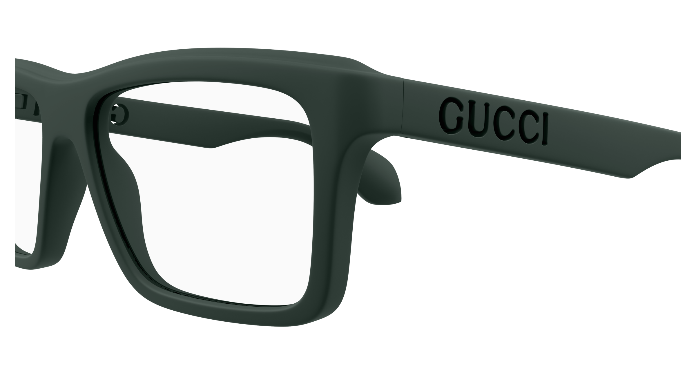 Green Eyeglasses Gucci 889652468648