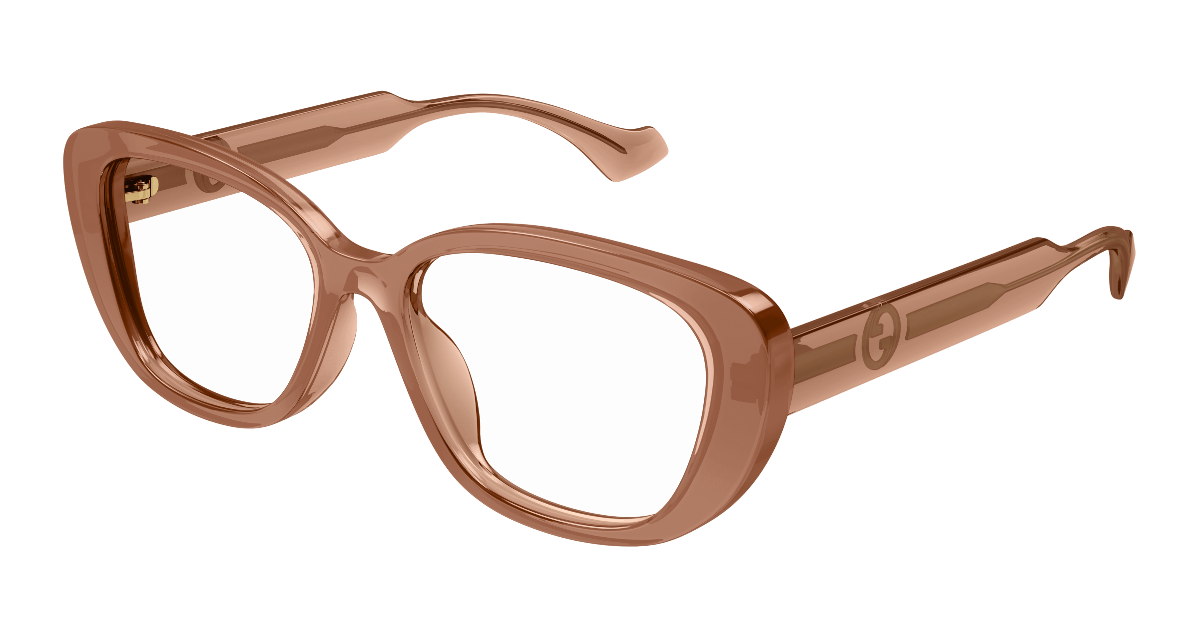 Brown Eyeglasses Gucci 889652473109