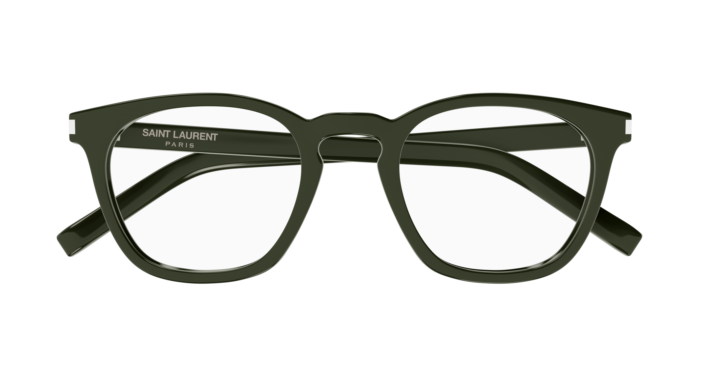 Green Eyeglasses Saint Laurent 889652521954