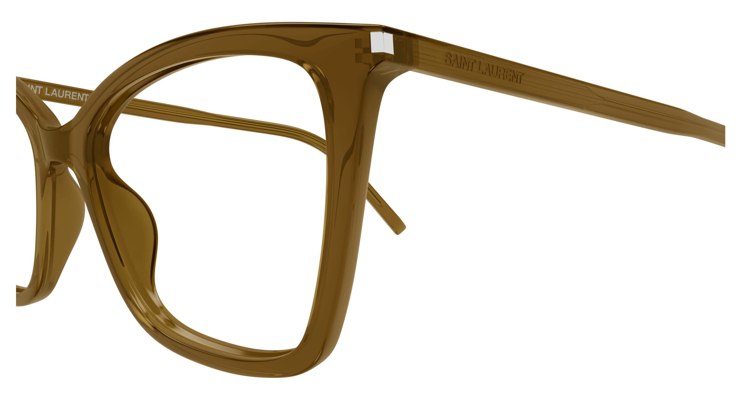 Brown Eyeglasses Saint Laurent 889652515953