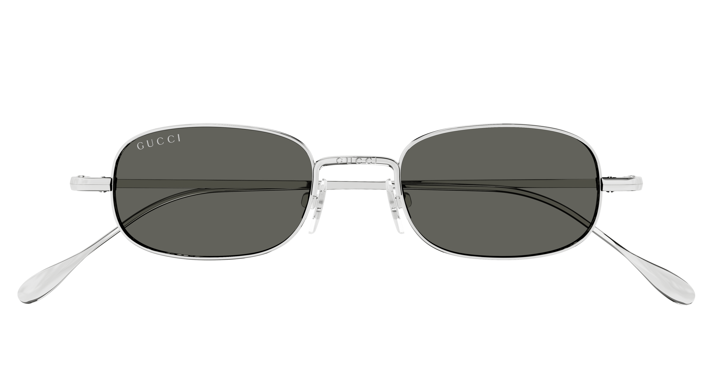 Silver Sunglasses Gucci 889652491257