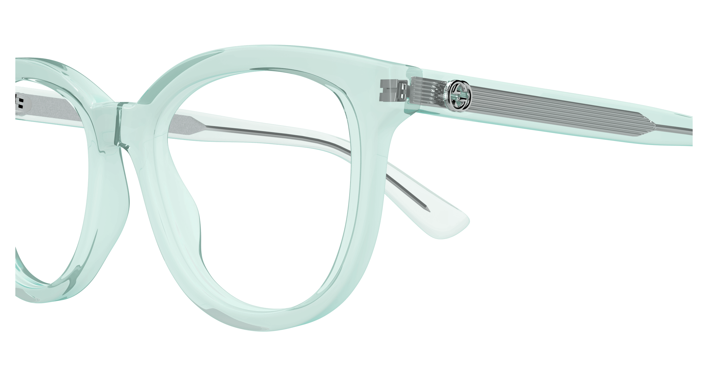 Green Eyeglasses Gucci 889652498287