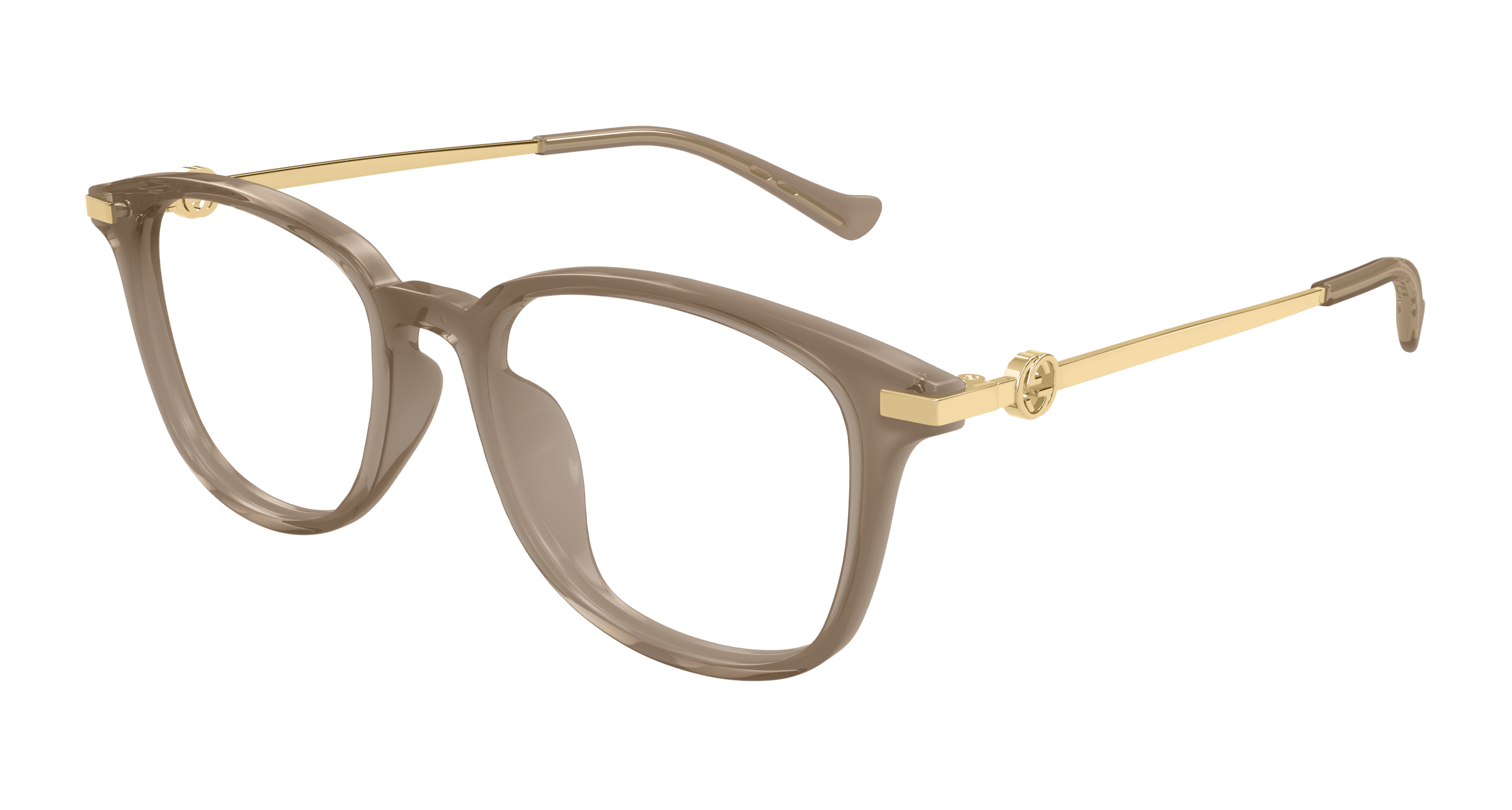 Brown Eyeglasses Gucci 889652502571