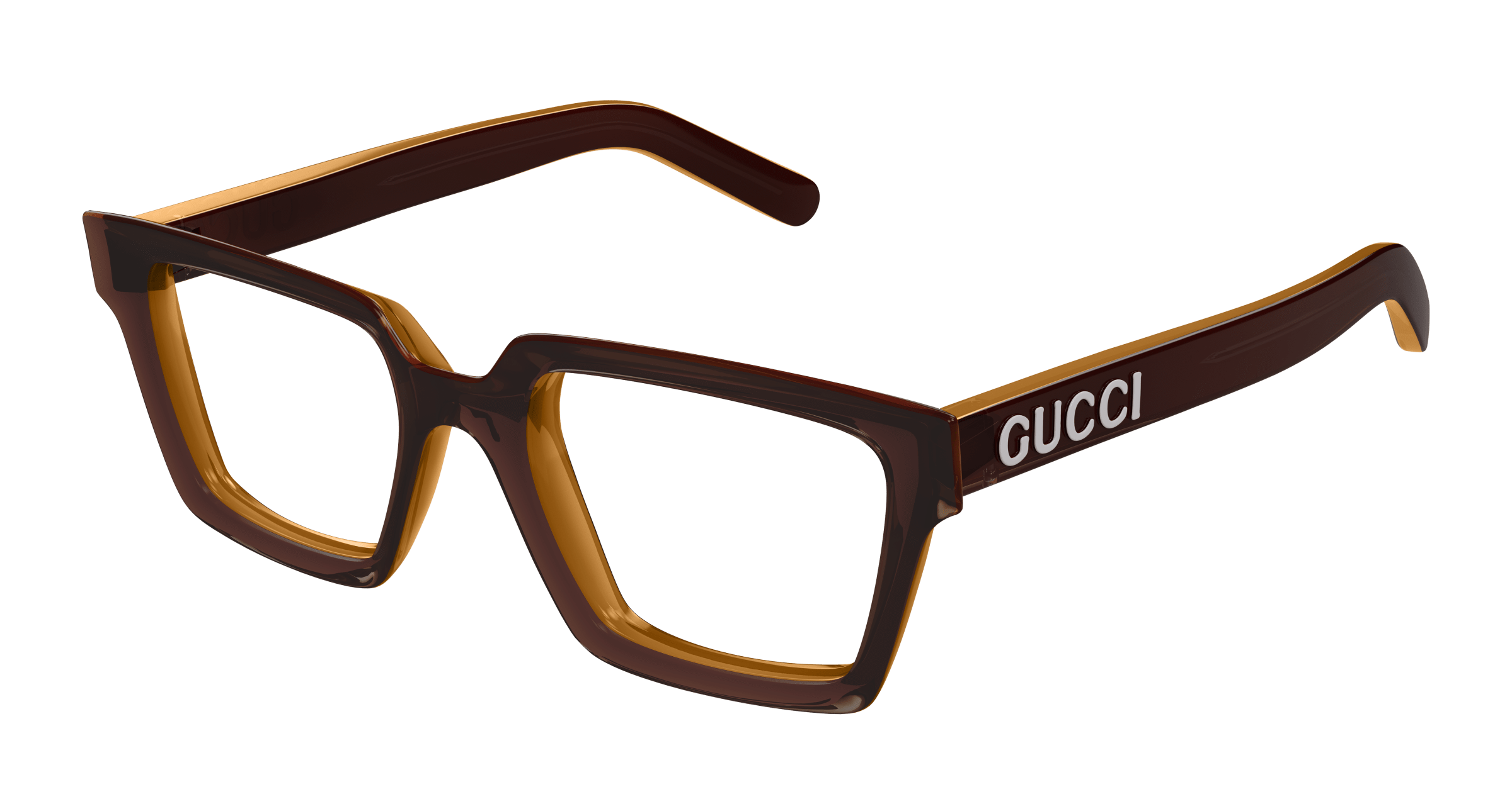 Brown Eyeglasses Gucci 889652500430