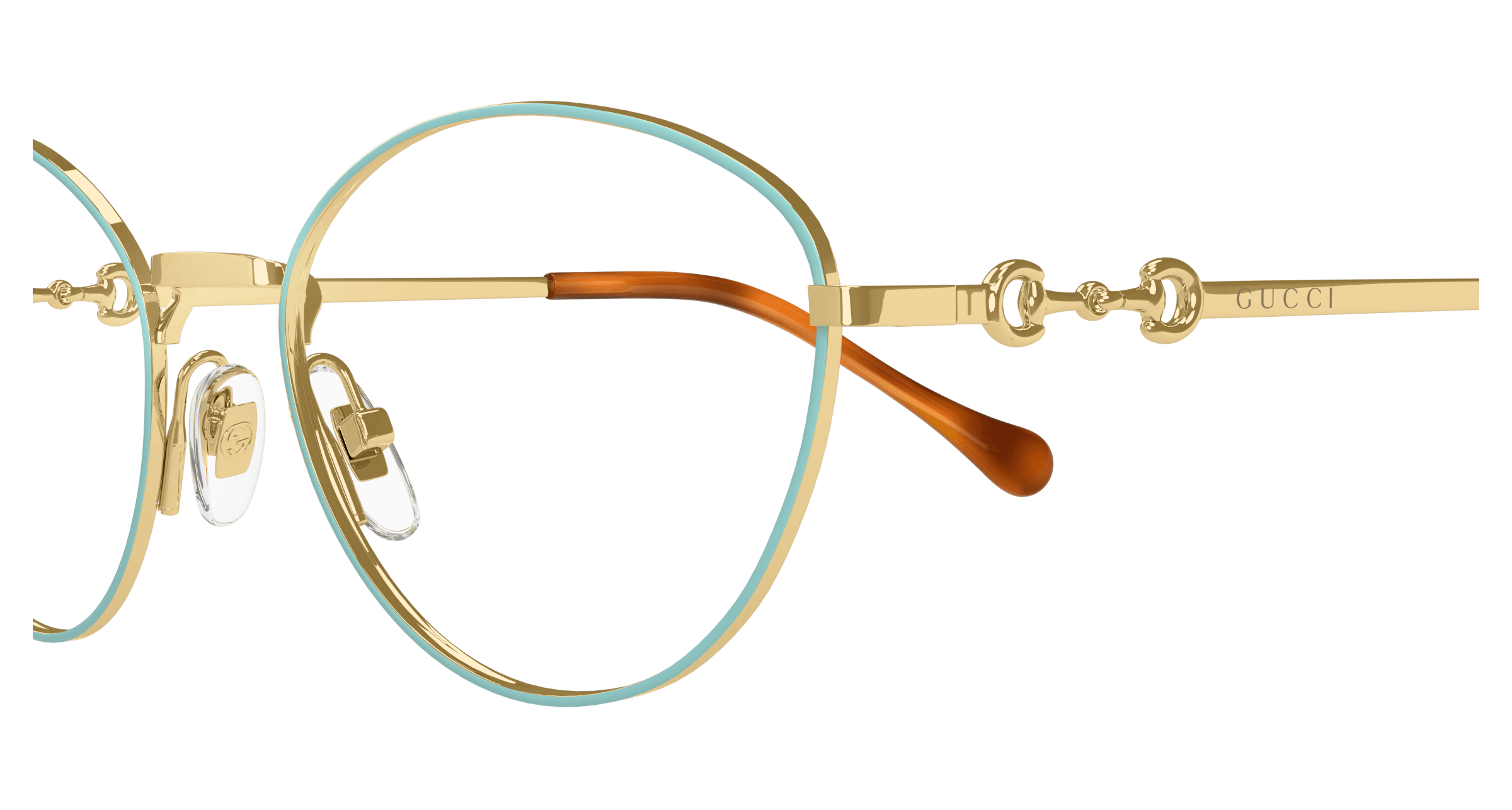 Gold Eyeglasses Gucci 889652499710