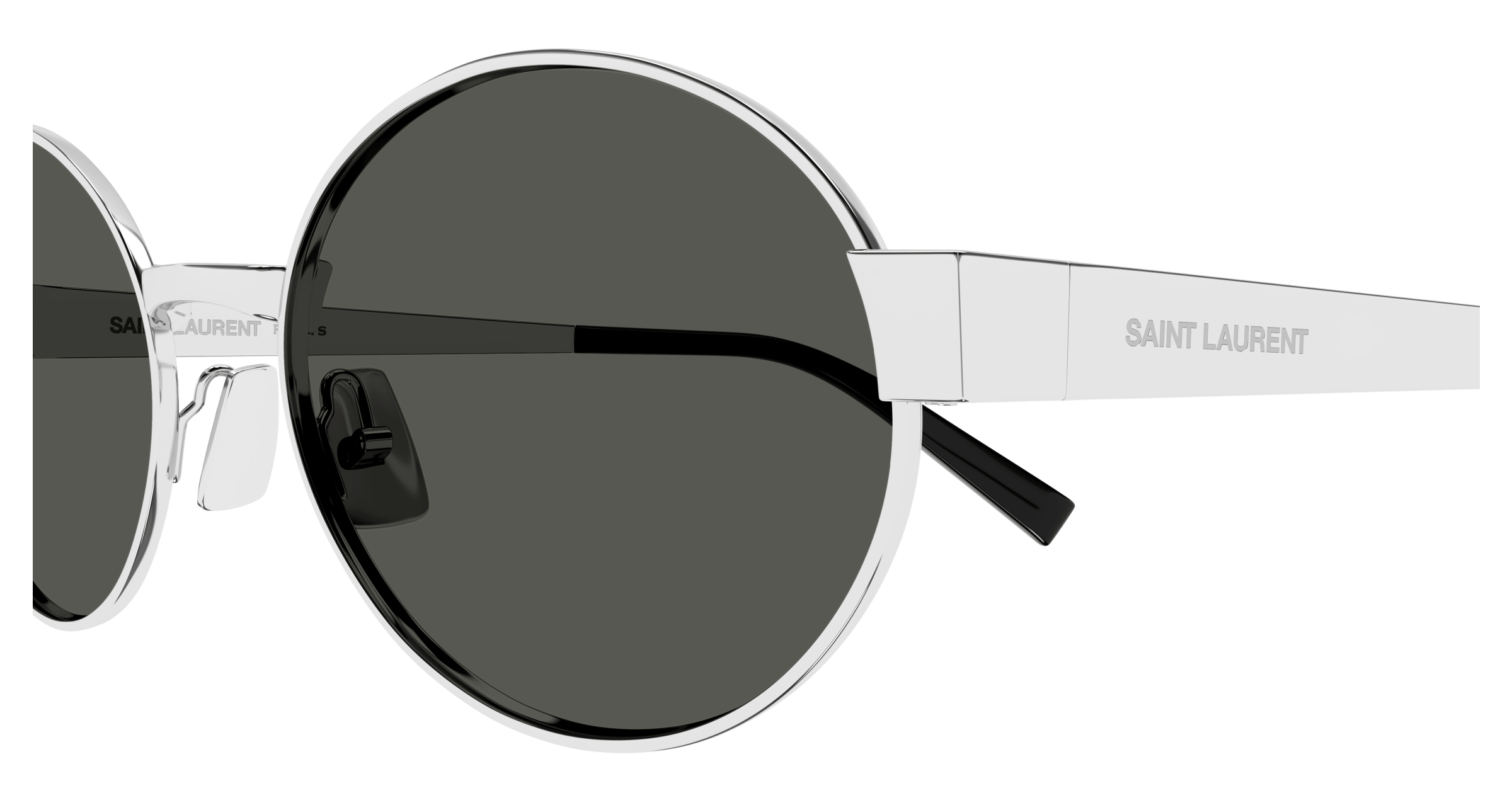 Silver Sunglasses Saint Laurent 889652490564