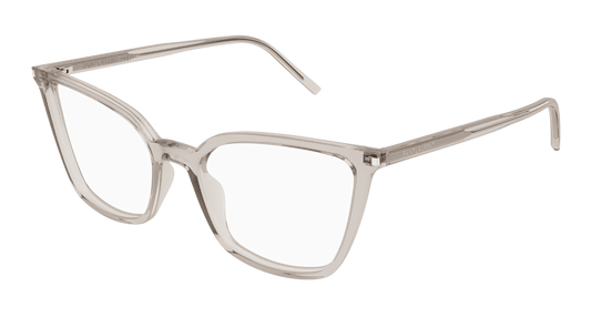 Beige Eyeglasses Saint Laurent 889652487175