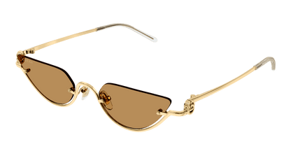 Gold Sunglasses Gucci 889652469287