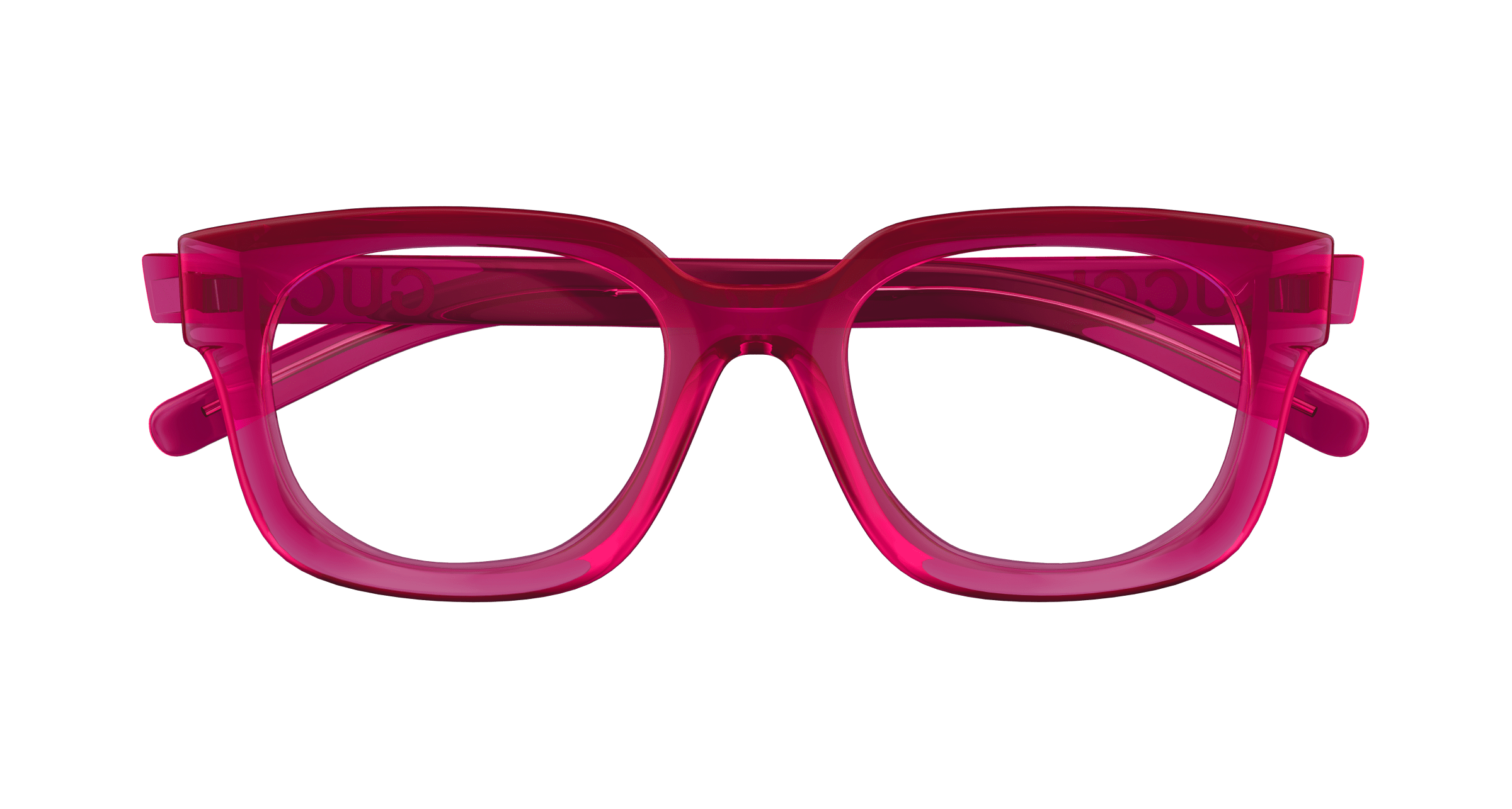 Red Eyeglasses Gucci 889652500379