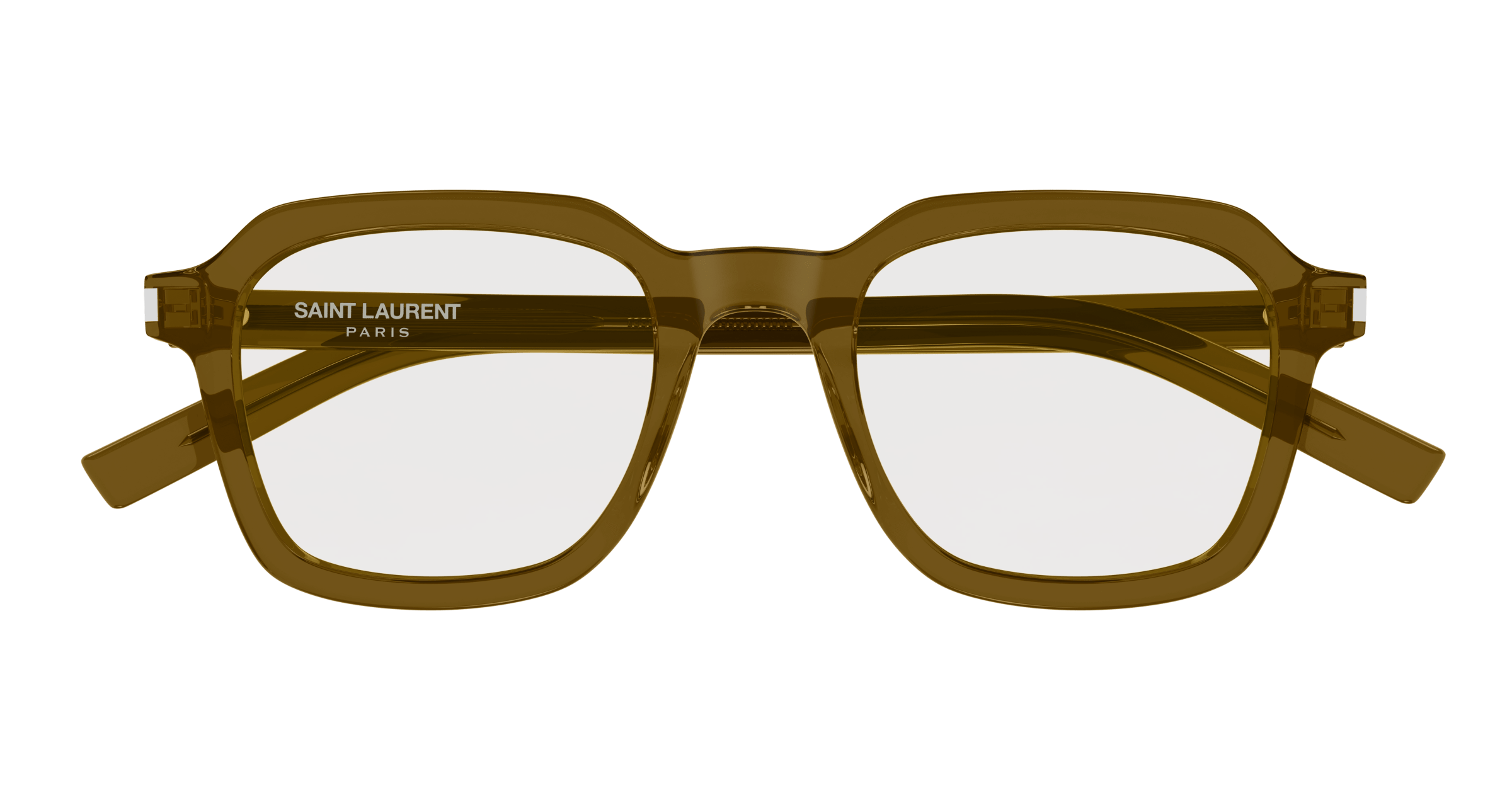 Brown Eyeglasses Saint Laurent 889652516219