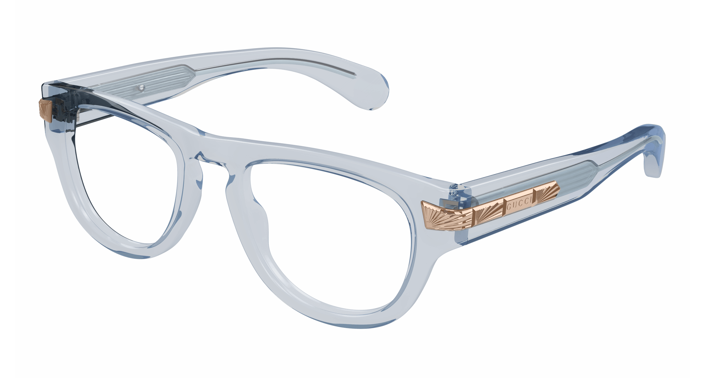 Light-Blue Eyeglasses Gucci 889652500898