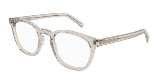 Beige Eyeglasses Saint Laurent 889652488073