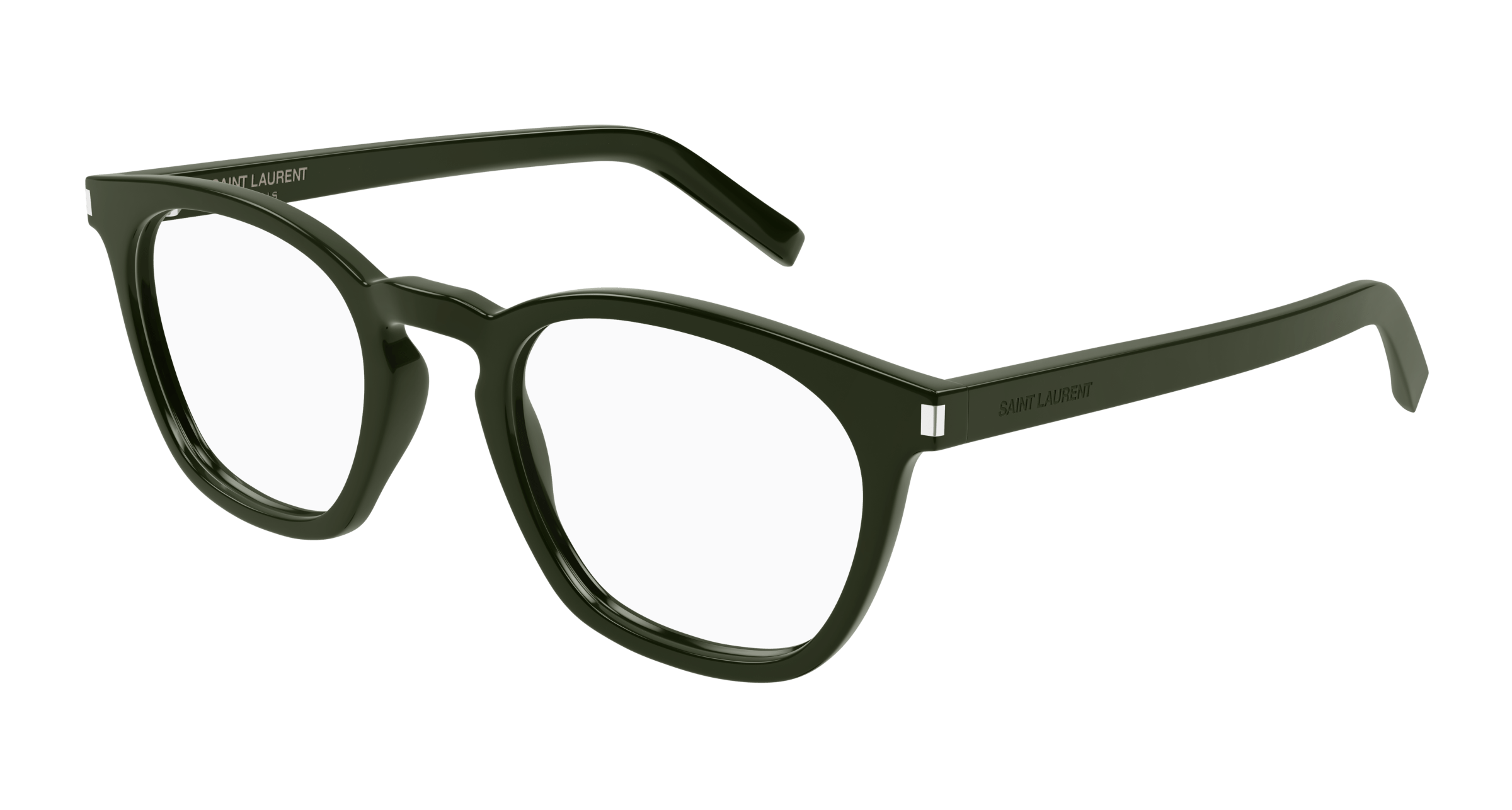 Green Eyeglasses Saint Laurent 889652521954