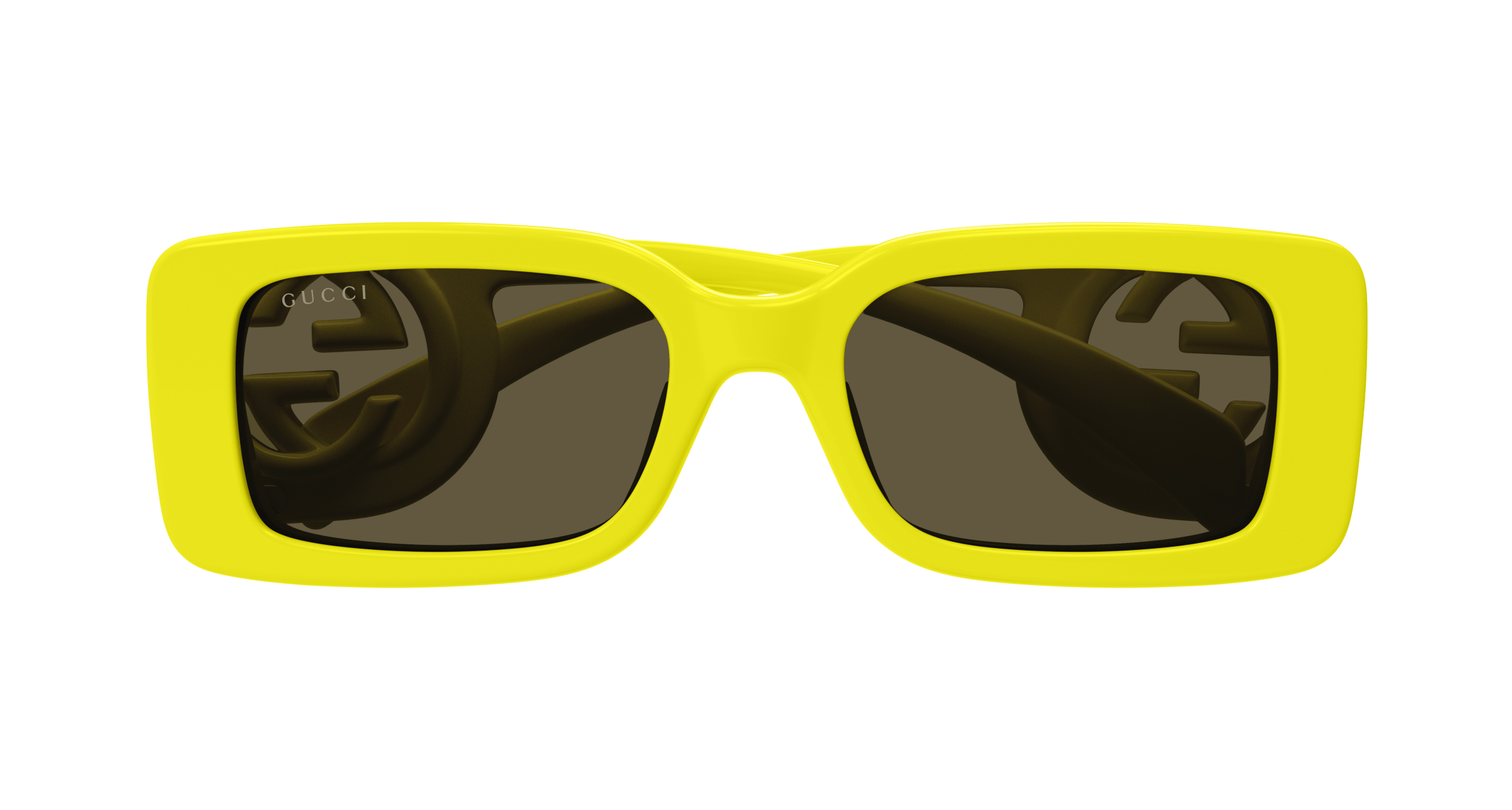 Yellow Sunglasses Gucci 889652469263