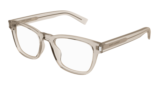 Beige Eyeglasses Saint Laurent 889652485461