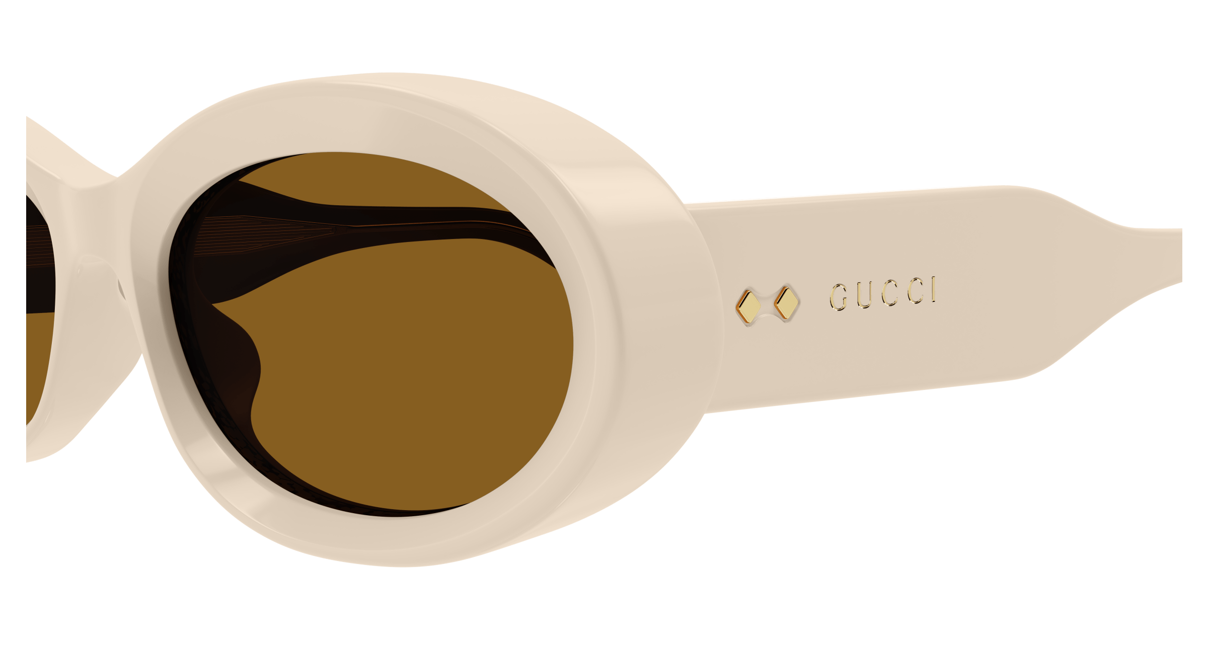 Beige Sunglasses Gucci 889652467146