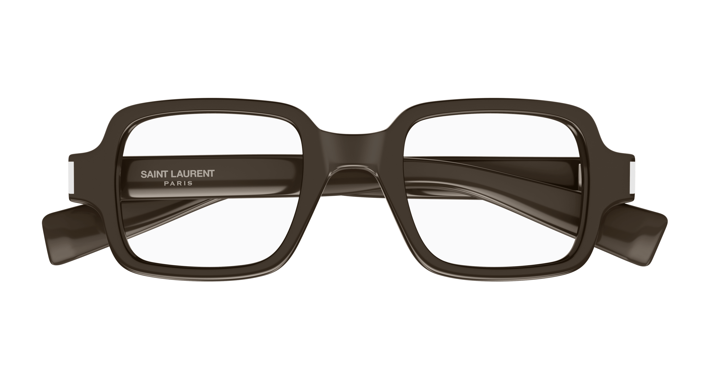 Brown Eyeglasses Saint Laurent 889652517018