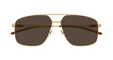 Gold Sunglasses Gucci 889652499918