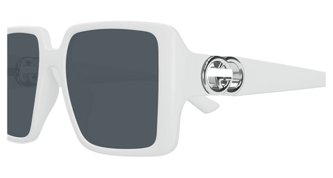 White Sunglasses Gucci 889652499437
