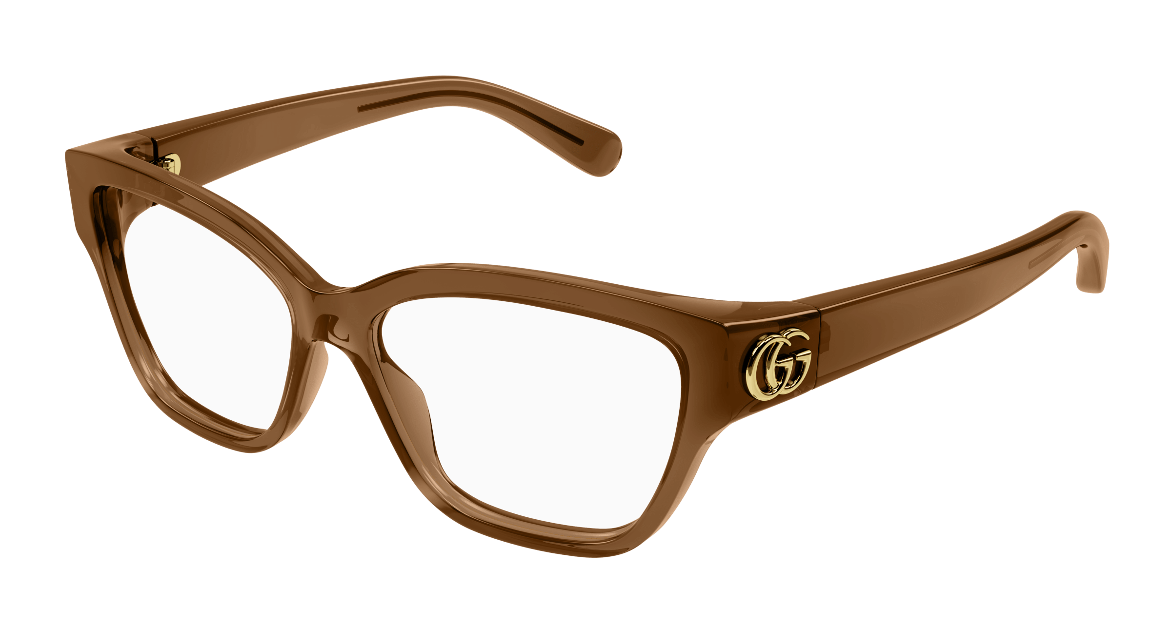 Brown Eyeglasses Gucci 889652468495