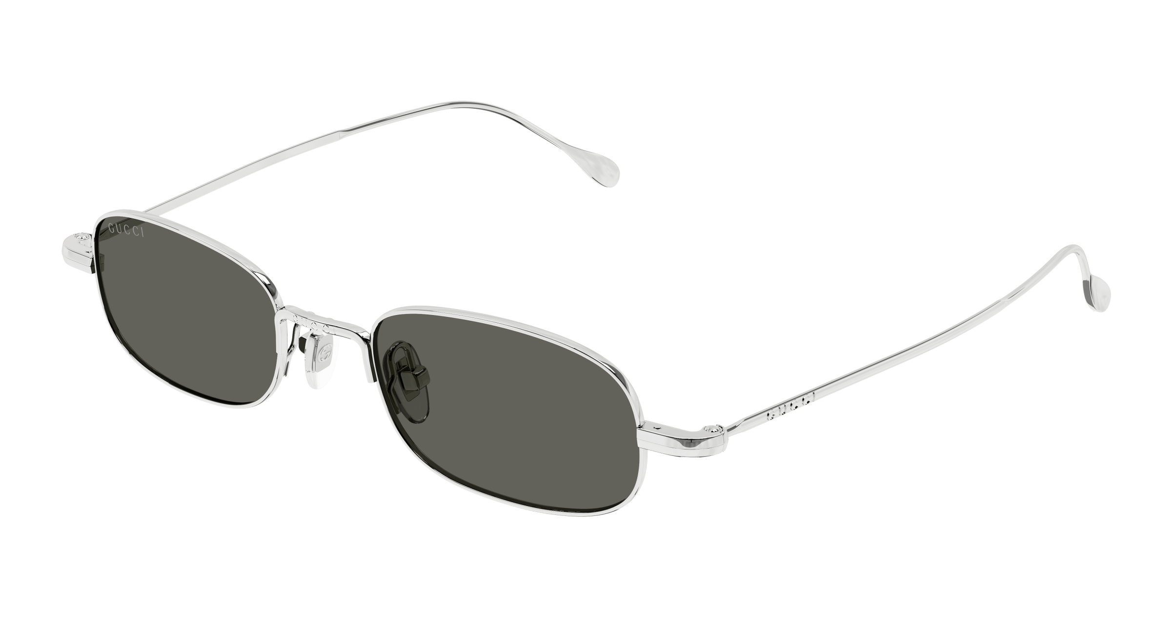 Silver Sunglasses Gucci 889652491257