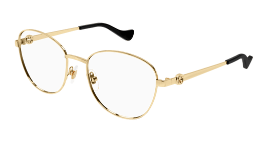 Gold Eyeglasses Gucci 889652469744