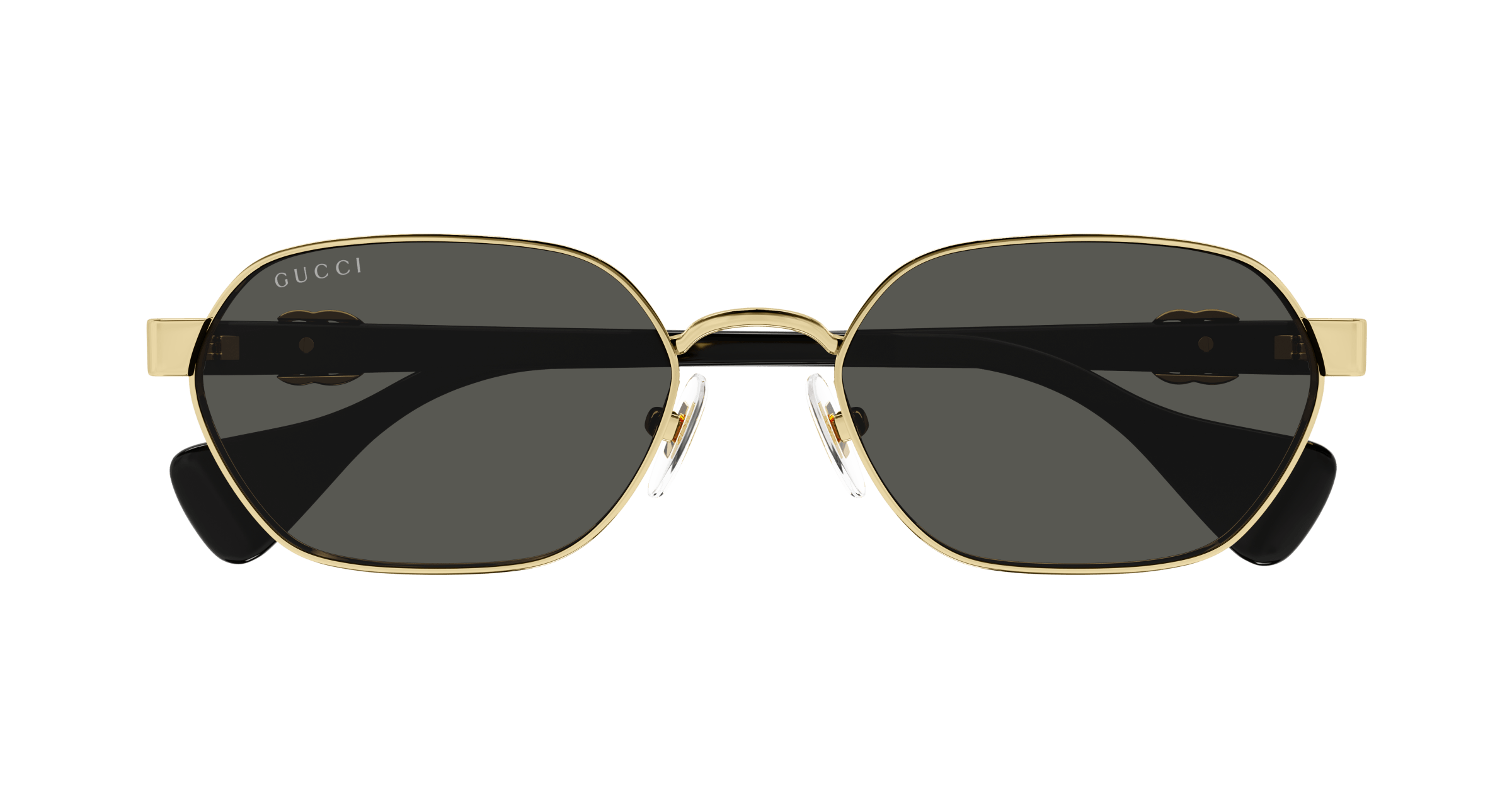 Gold Sunglasses Gucci 889652469409