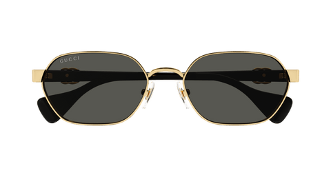 Gold Sunglasses Gucci 889652469409
