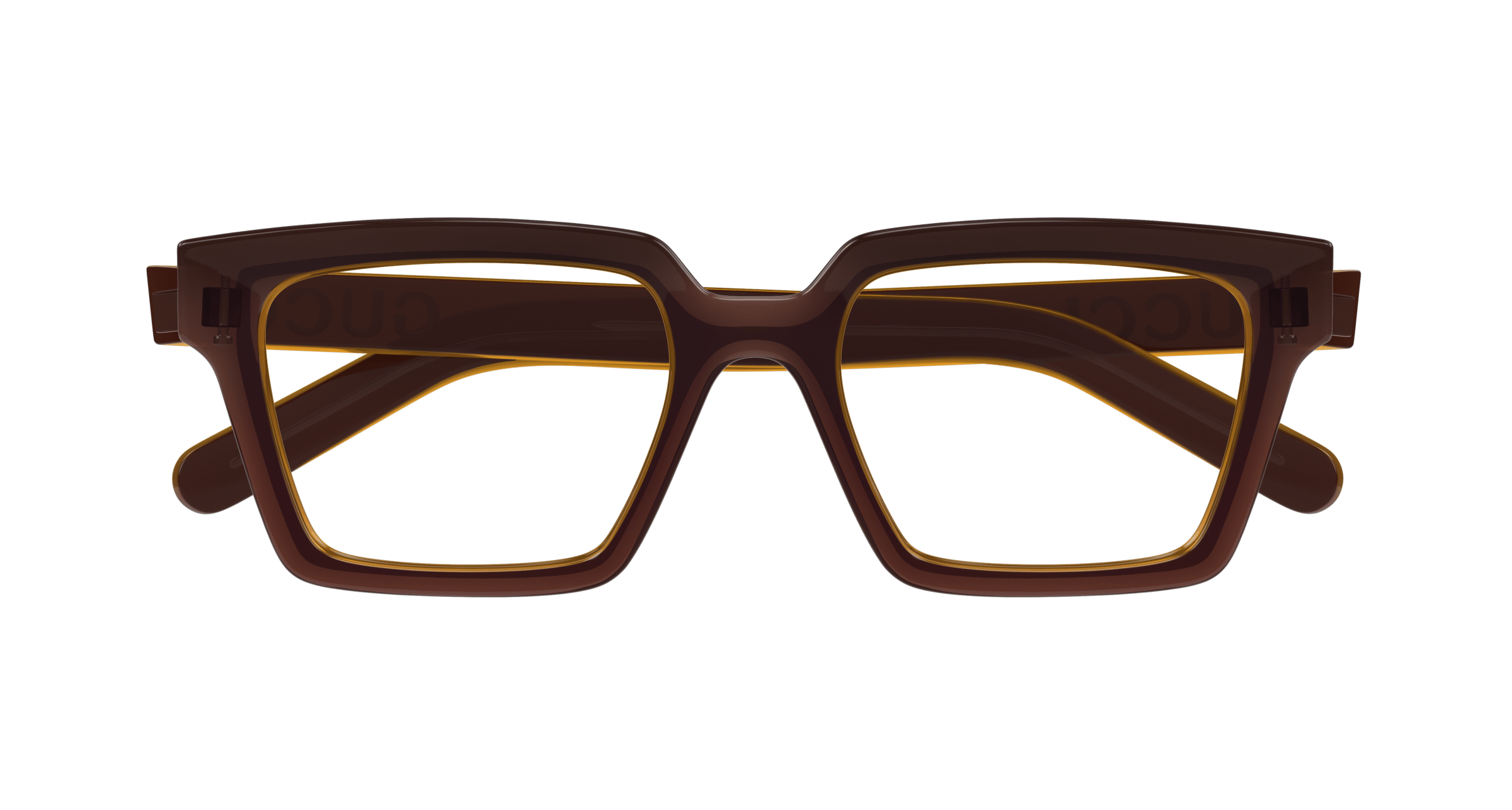 Brown Eyeglasses Gucci 889652500430