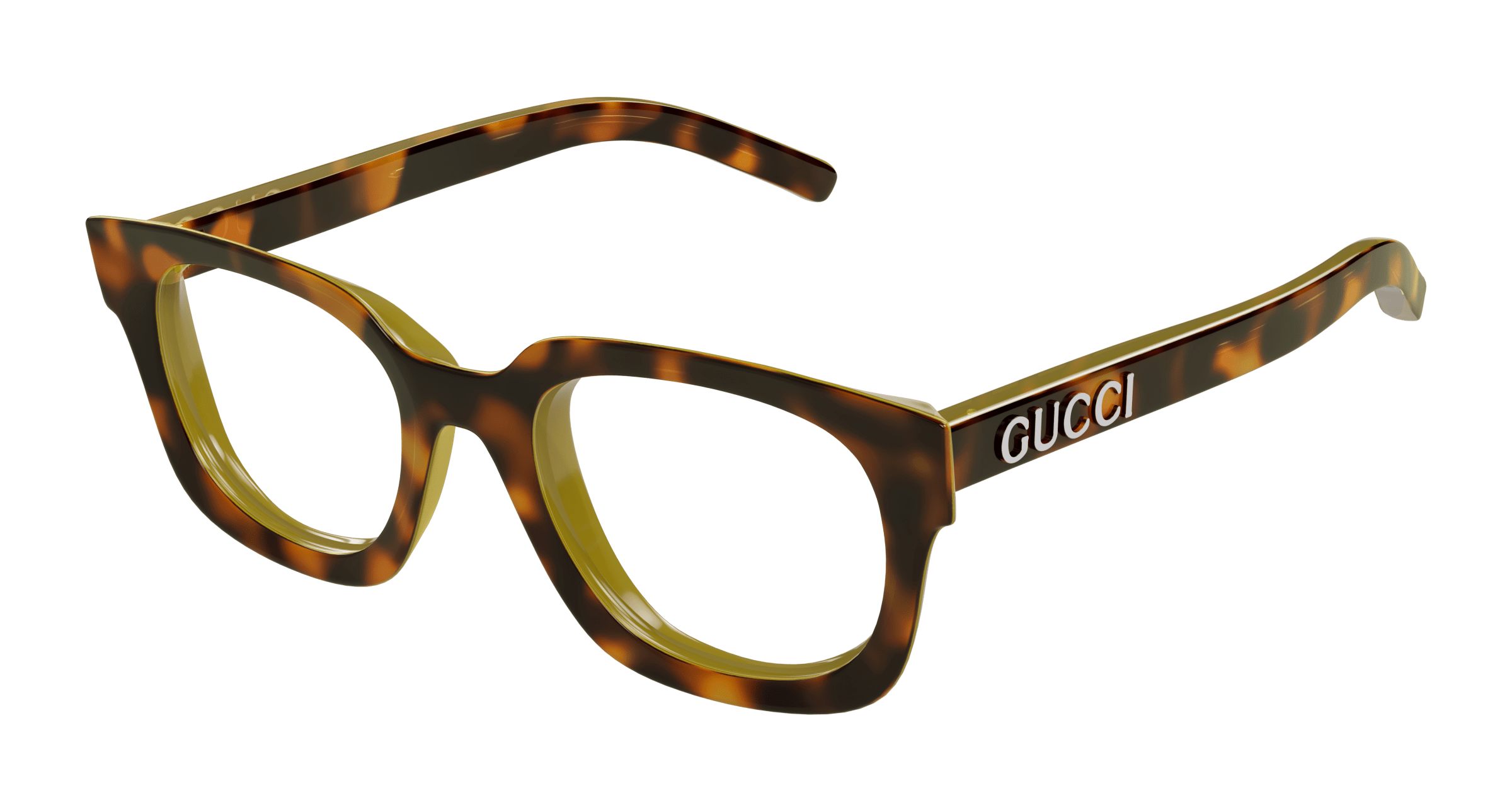 Havana Eyeglasses Gucci 889652500355