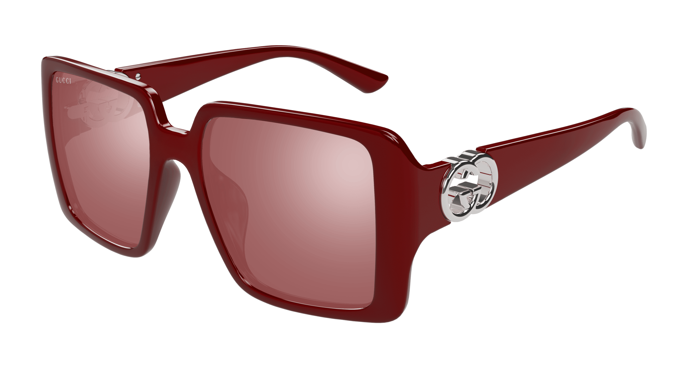 Burgundy Sunglasses Gucci 889652499451