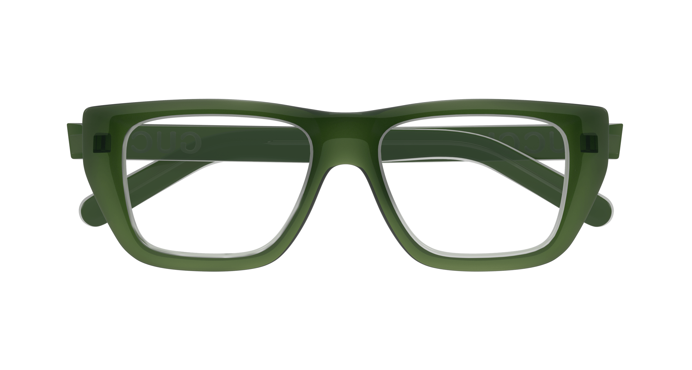 Green Eyeglasses Gucci 889652500416