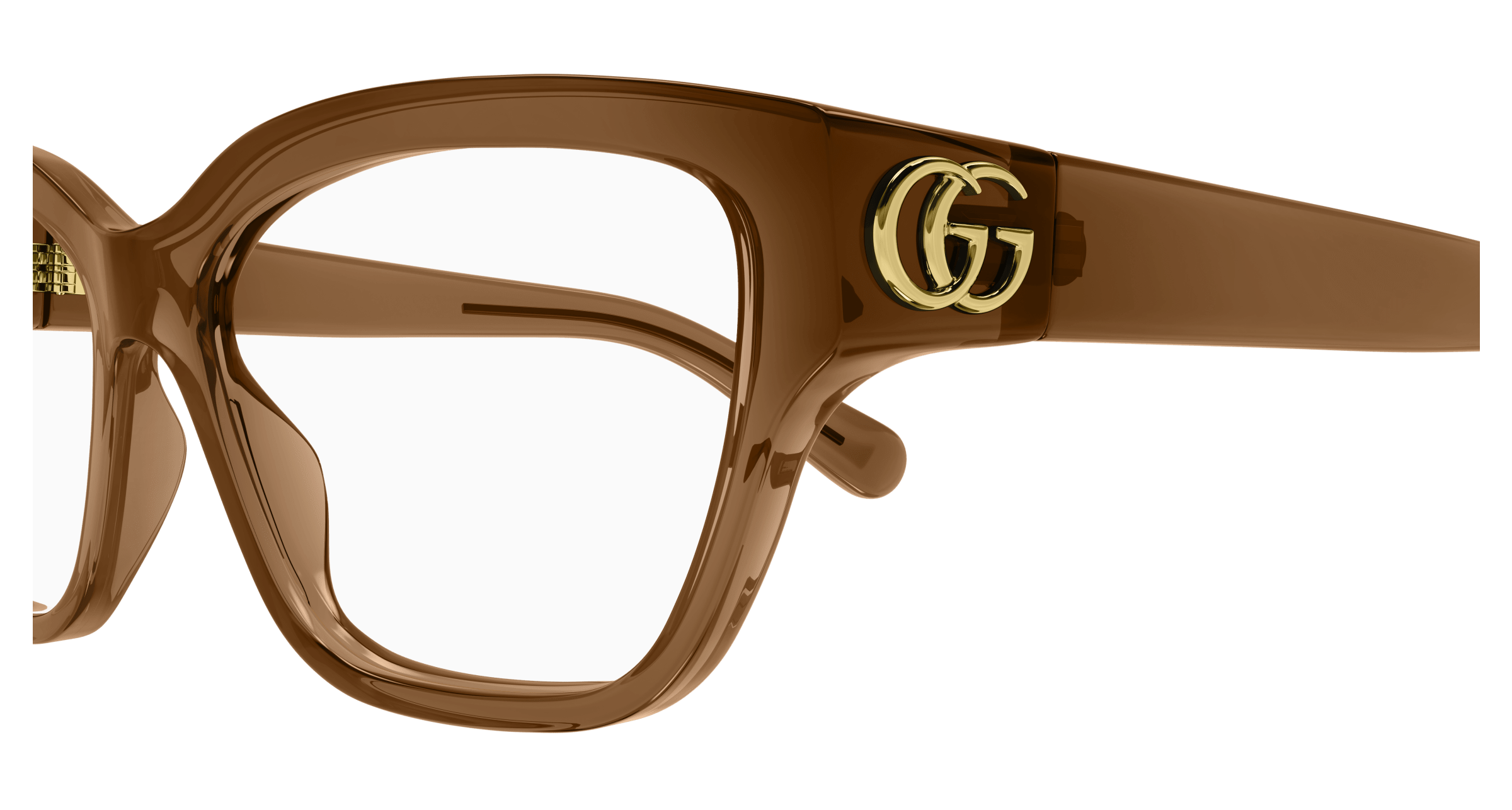 Brown Eyeglasses Gucci 889652468495