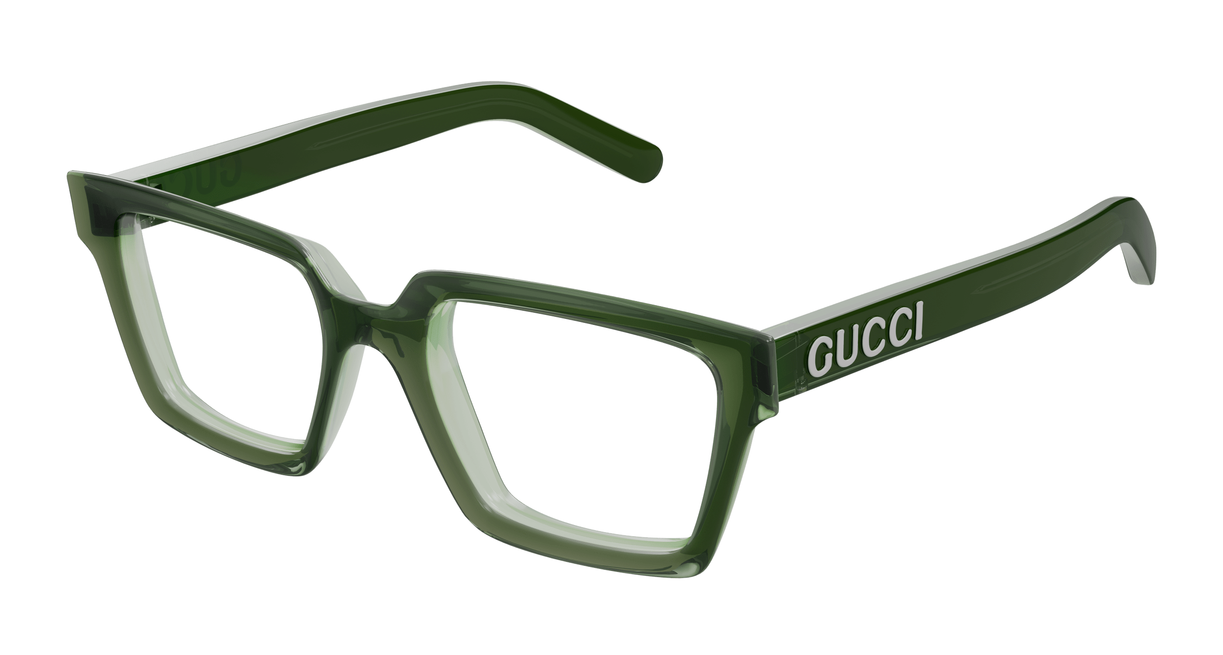 Green Eyeglasses Gucci 889652500454